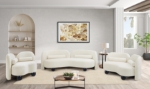 Picture of Fabric/Velvet/Boucle Fabric Sofa, Loveseat and Chair