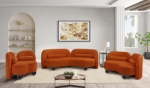 Picture of Fabric/Velvet/Boucle Fabric Sofa, Loveseat and Chair