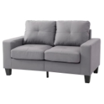 Picture of Faux Leather Loveseat