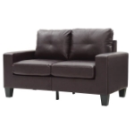 Picture of Faux Leather Loveseat