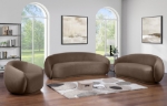 Picture of Velvet Upholstered Sofa, Loveseat and Chair