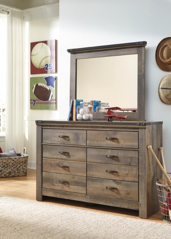 Picture of Dresser and Mirror