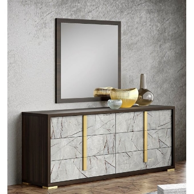 Picture of Dresser and Mirror