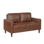 Picture of Faux Leather Loveseat