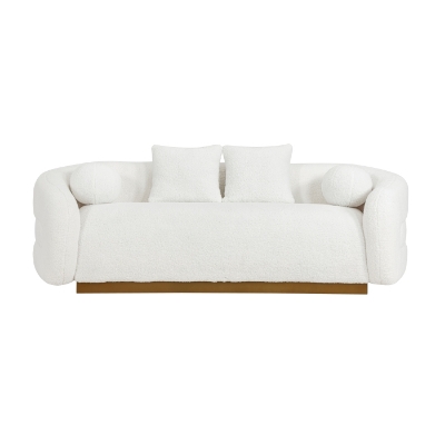 Picture of Fabric White Sofa