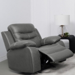 Picture of Arm Reclining Dark Grey Glider Chair