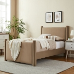 Picture of Velvet Twin Platform Bed