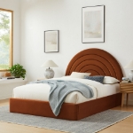 Picture of Velvet Full Platform Bed