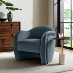 Picture of Velvet Accent Chair