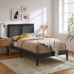 Picture of Wood Twin Platform Bed