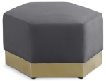 Picture of VELVET OTTOMAN