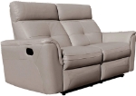 Picture of Top grain Genuine Leather Manual Recliner Loveseat