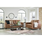 Picture of Genuine Leather Sofa, Loveseat and Recliner