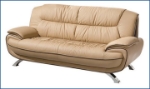 Picture of Genuine leather stationary Sofas, Loveseat and Chairs