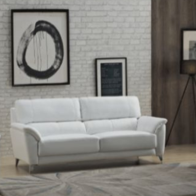 Picture of Genuine leather stationary sofas