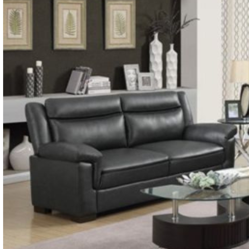 Picture of Bonded Leather stationary sofas