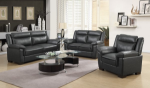 Picture of Bonded Leather stationary Loveseat