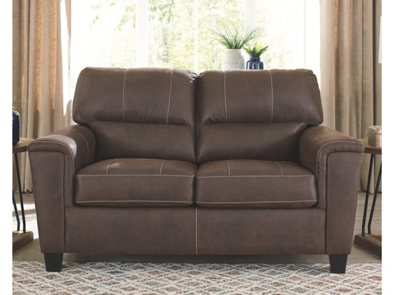 Picture of Faux Leather Loveseat