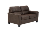 Picture of Faux Leather Loveseat