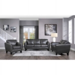 Picture of Genuine leather Sofa, Loveseat and Chair