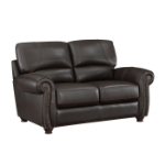 Picture of GENUINE LEATHER LOVESEAT