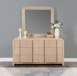 Picture of Fluted Dresser and Mirror