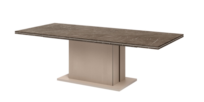 Picture of 78.74/96.44" High Gloss Extendable Dining Table