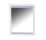 Picture of Modern Gloss White Dresser and Mirror