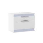 Picture of Modern Gloss White Nightstand