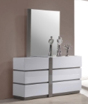 Picture of Modern Dresser and Mirror