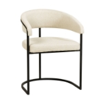 Picture of Dining Chair with Padded Seat and Powder-Coated Iron Frame