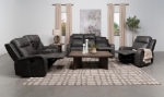 Picture of Reclining Sofa, Loveseat and Power Recliner Chair