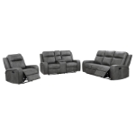 Picture of Reclining Sofa, Loveseat and Power Recliner Chair