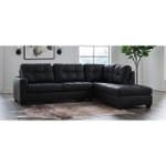 Picture of Leather Sectional With RAF/LAF Chaise