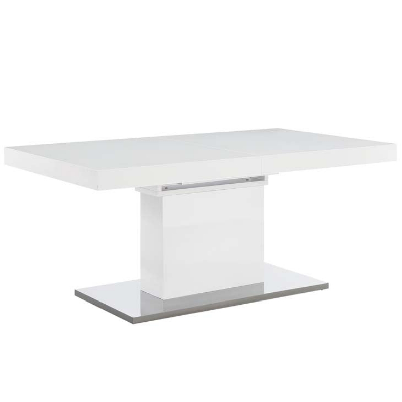 Picture of 71 - 94.5" Extendable White Dining Table for $599