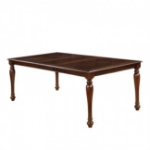 Picture of 66" Extends to 84" Brown Cherry, Espresso Expandable Dining Table