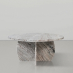 Picture of 36"/ 20" Genuine Marble Coffee Table and End Table