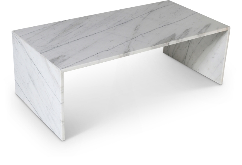 Picture of 48" /22" Genuine Marble Coffee Table and End Table