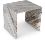 Picture of 48" /22" Genuine Marble Coffee Table and End Table