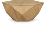 Picture of 40"/ 20" MDF With Oak Veneer Diamond Shape Coffee Table and End Table