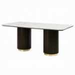 Picture of 71" Rectangular Dining Table w/Marble Top