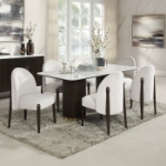 Picture of 71" Rectangular Dining Table w/Marble Top