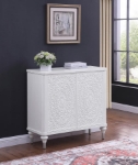 Picture of Mandala Accent Cabinet Distressed White