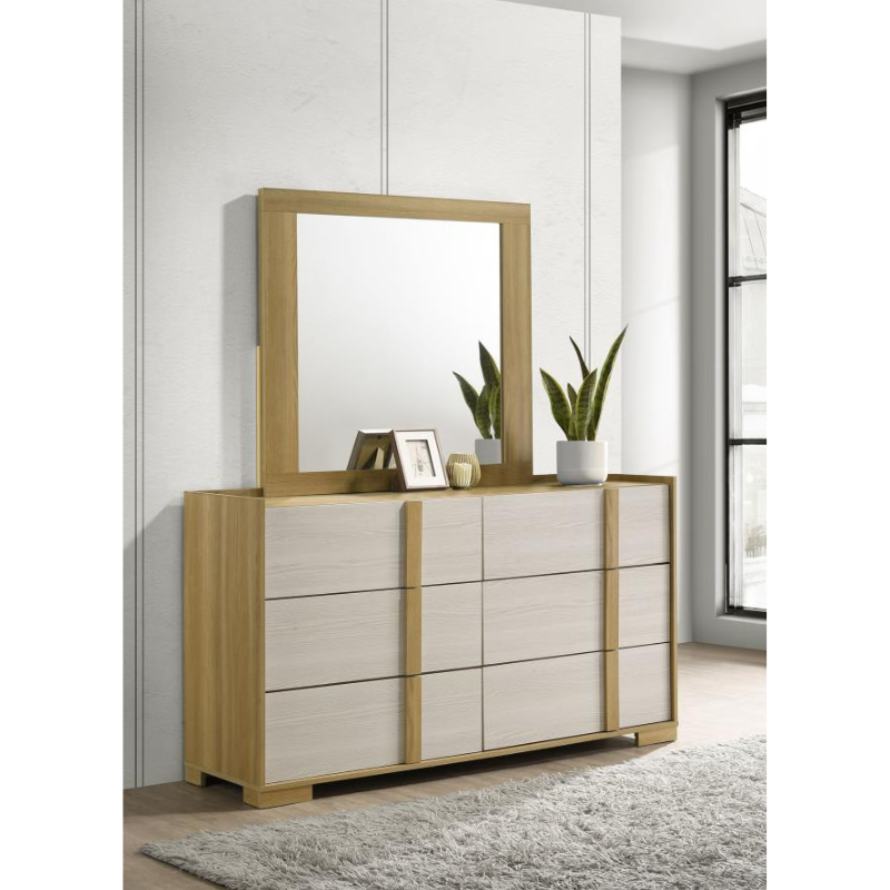 Picture of 6- Drawer Dresser and Mirror