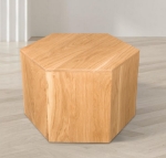 Picture of 24"  Modular Shape Natural Wood Grain Variation Coffee Table