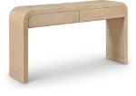 Picture of 48"/ 54"/24"Natural white oak wood Coffee Table, Console Table and End Table