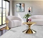 Picture of 28"/14" Gold Metal Table Contemporary Design  Coffee Table and End Table