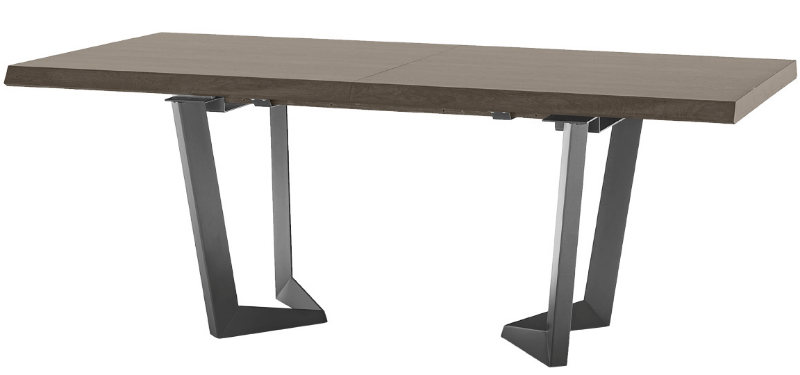 Picture of 79/98/118/157.5" Extendable Brown Wood Dining Table