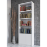 Picture of Bookcase with Doors  33" x 12" x 80"H