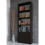 Picture of Bookcase with Doors  33" x 12" x 80"H